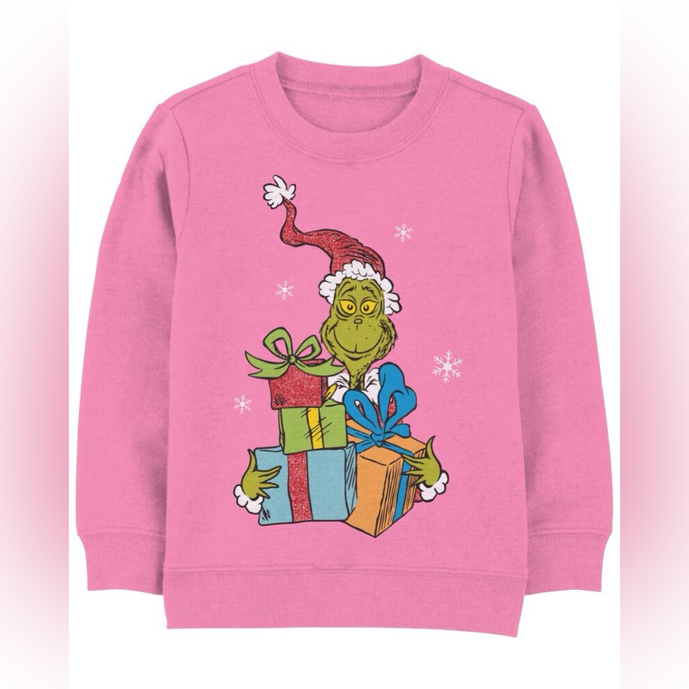 Toddler Grinch Sweatshirt -4T/4A